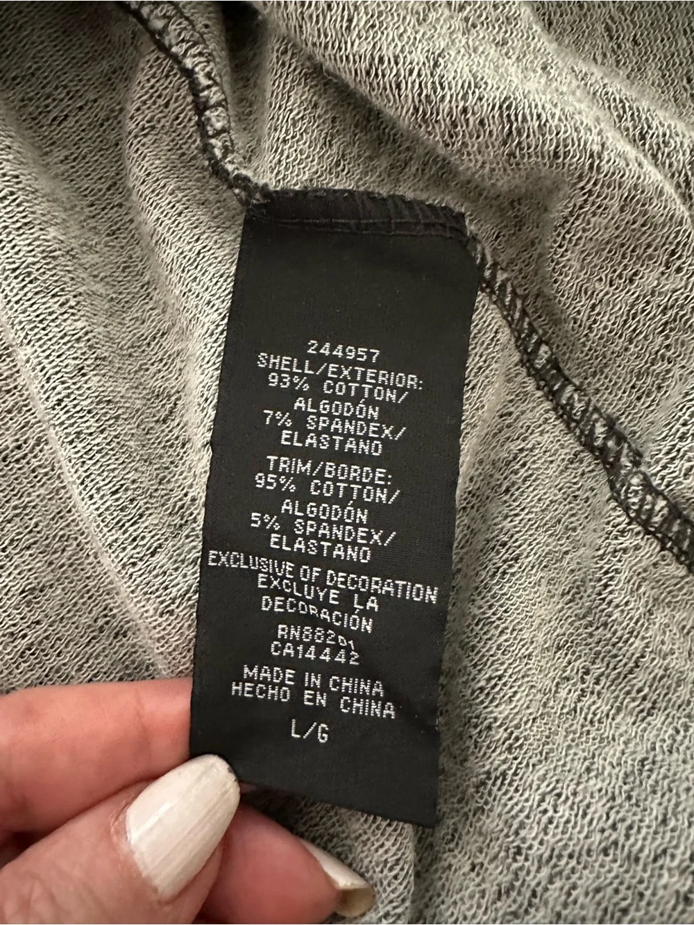 Mondetta Dark Gray Hooded Utility Jacket - Picture 4 of 7